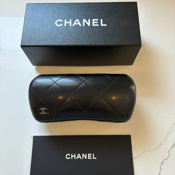 Chanel Black Polished Eyeglasses Frames 3275 501 - Picture 10 of 11